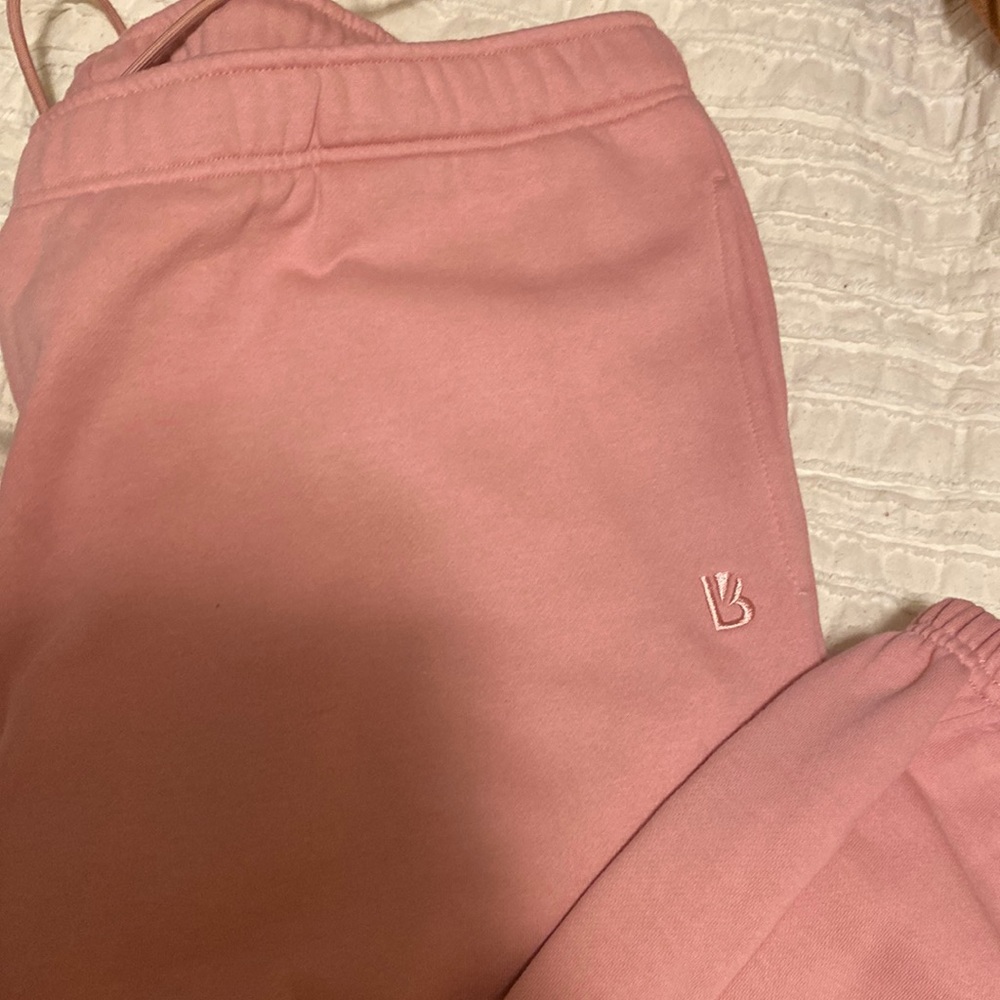 Pink buff bunny sweats like new